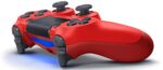 Sony DUALSHOCK 4 Wireless Controller, Magma Red (PS4)-40085