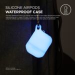 Airpods Waterproof Hang Case - Nightglow Blue-7765