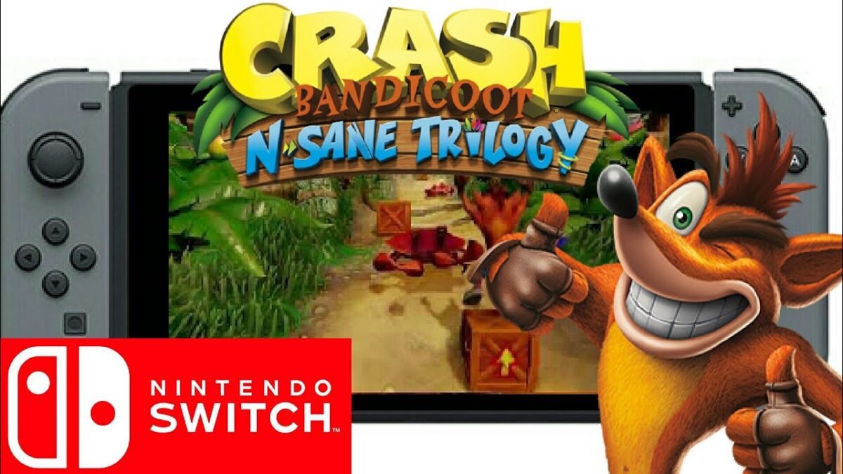 Crash Bandicoot N.Sane Trilogy Nintendo Switch R1-8626