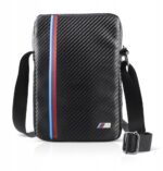 BMW Tas Carbon Effect voor Laptop/Tablet (9'' - 10'') - Tricolor -0
