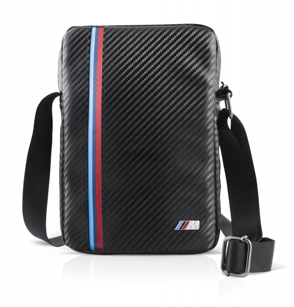BMW Tas Carbon Effect voor Laptop/Tablet (9'' - 10'') - Tricolor -0 BMW Tas Carbon Effect voor Laptop/Tablet (9'' - 10'') - Tricolor -0