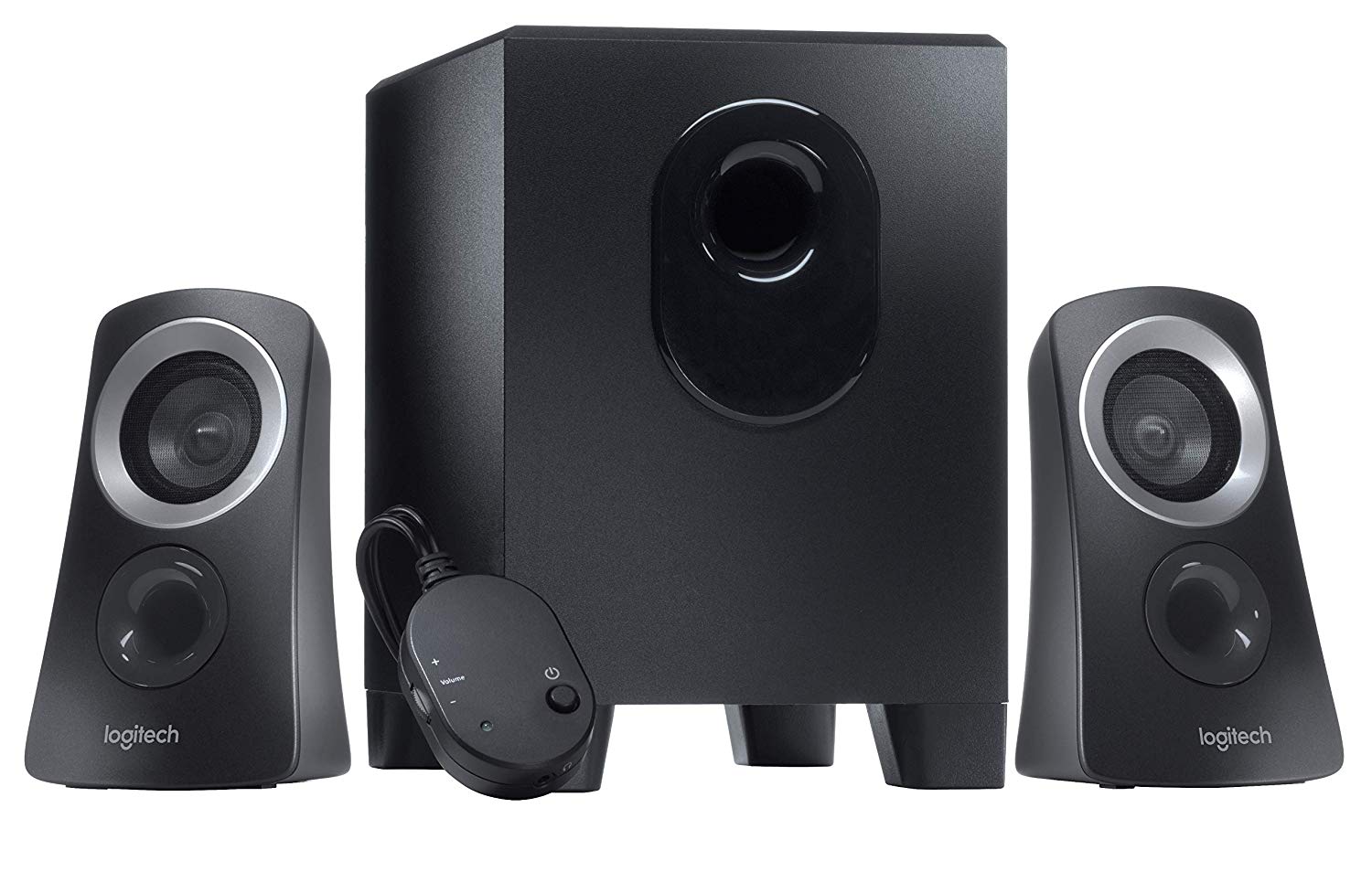 Logitech Z313 Speaker System - Black-0 Logitech Z313 Speaker System - Black-0
