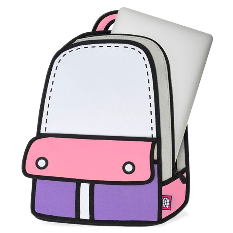 JumpFromPaper Adventure Backpack Pink 13"-16182 JumpFromPaper Adventure Backpack Pink 13"-16182
