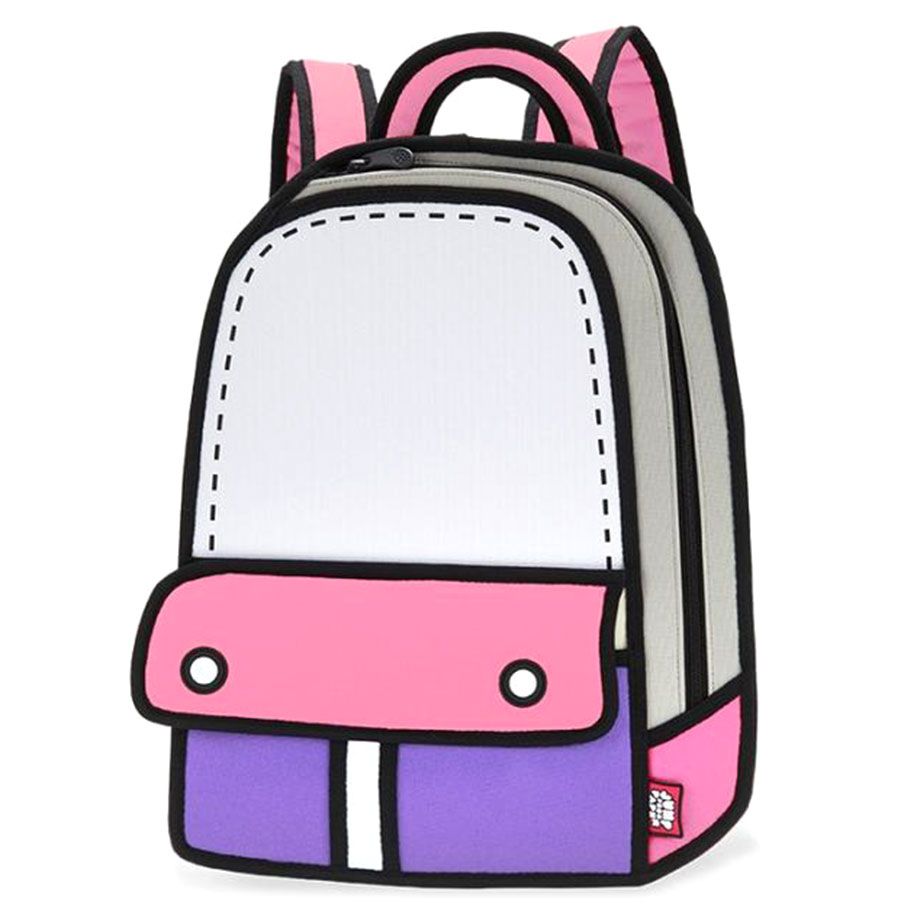 JumpFromPaper Adventure Backpack Pink 13"-16180 JumpFromPaper Adventure Backpack Pink 13"-16180