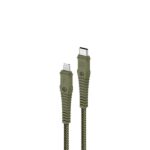 MOMAX TOUGH-LINK LIGHTNING TO TYPE-C 2X STRAIN RELIEF CABLE1.2M-GREEN-0