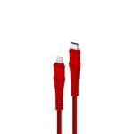 MOMAX TOUGH-LINK LIGHTNING TO TYPE-C 2X STRAIN RELIEF CABLE1.2M-RED-0
