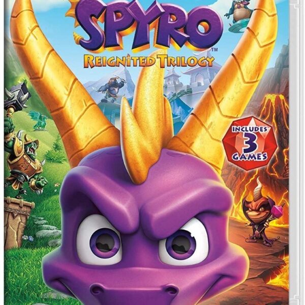NINTENDO SWITCH SPYRO REIGNITED TRILOGY R1-0