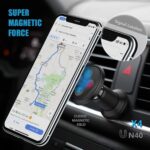 WIZGEAR MAGNETIC STICK ON METAL MOUNT- BLACK-23745