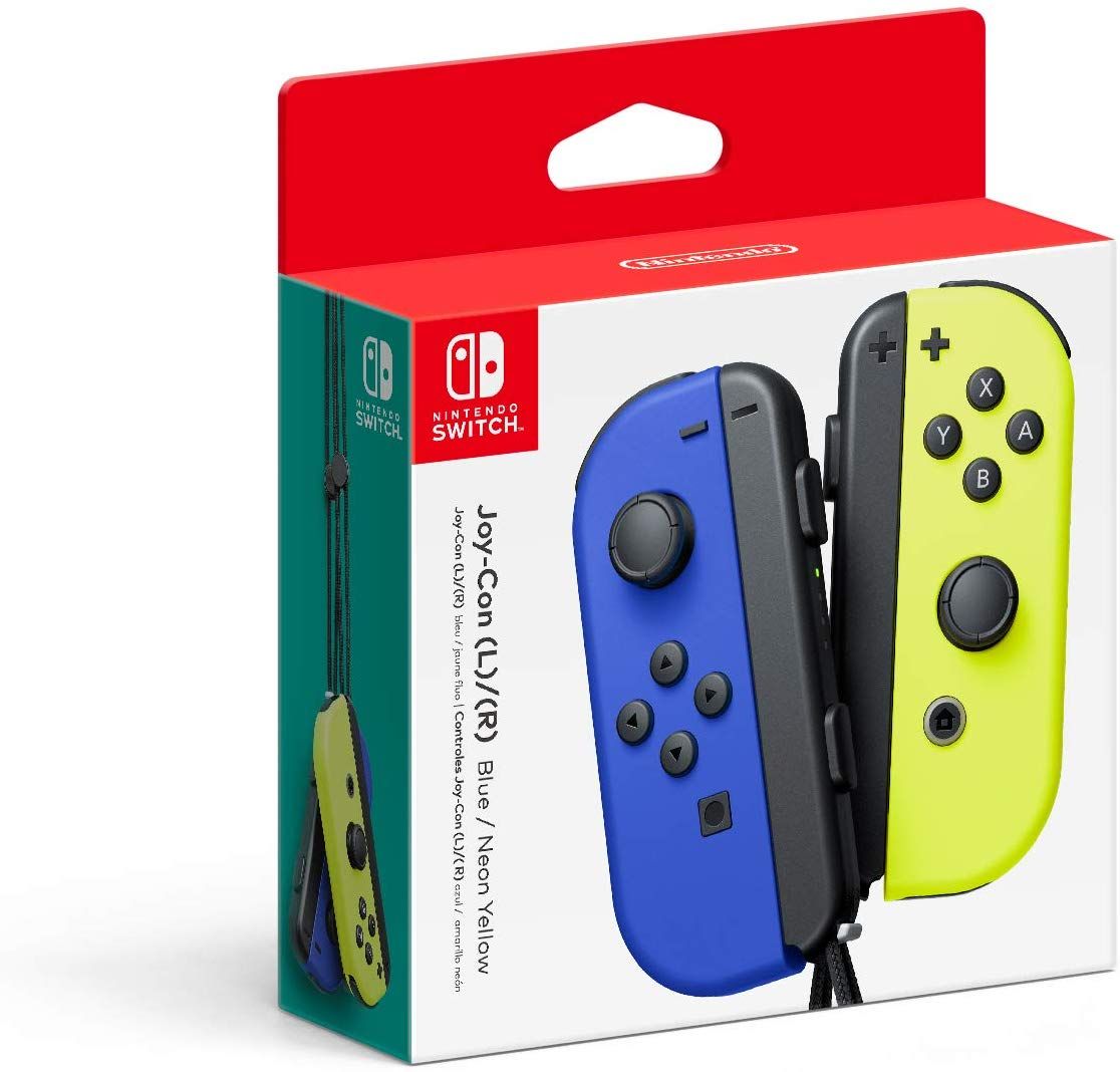 N.S JOY CON NEON BLUE/YELLOW-0 N.S JOY CON NEON BLUE/YELLOW-0