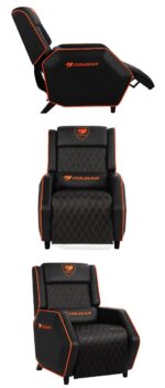 Cougar Ranger - Gaming Sofa - Orange / Black-29194