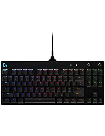 Logitech G Pro Mechanical Gaming Keyboard - Us Int*l Gx Blue Clicky-0