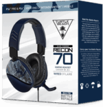 PS4 TURTLE BEACH RECON 70 WIRED FILAIRE GAMING HEADSET- BLUE CAMO-29465