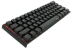 DUCKY CHANNEL ONE 2 MINI MECHANICAL GAMING KEYBOARD - MIX CHERRY RGB RED-31579