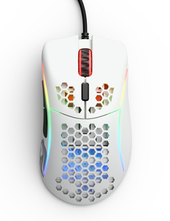 Glorious Model D Minus Gaming Mouse - Matte White-0