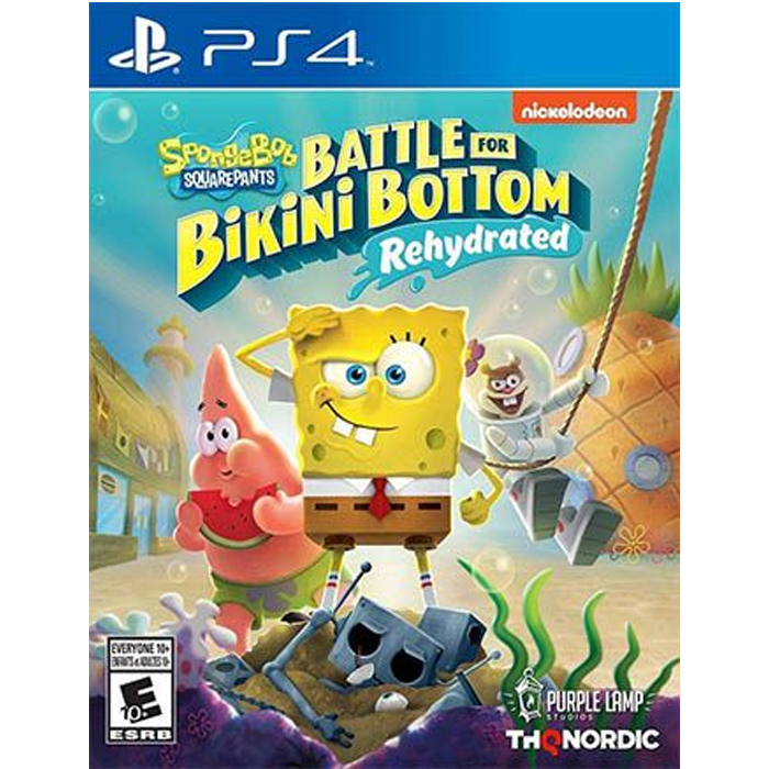 PS4 SPONGEBOB SQUAREPANTS: BATTLE BIKINI BOTTOM REHYDRATED R1-0
