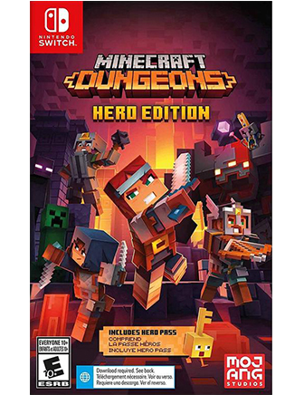 N.S MINECRAFT DUNGEONS HERO EDITION R1-0
