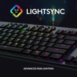 LOGITECH G915 RGB LIGHTSPEED MECHANICAL WIRELESS GAMING KEYBOARD - GL CLICKY-32860