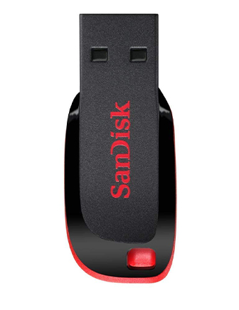 SANDISK CRUZER BLADE USB FLASH DRIVE 128GB-0