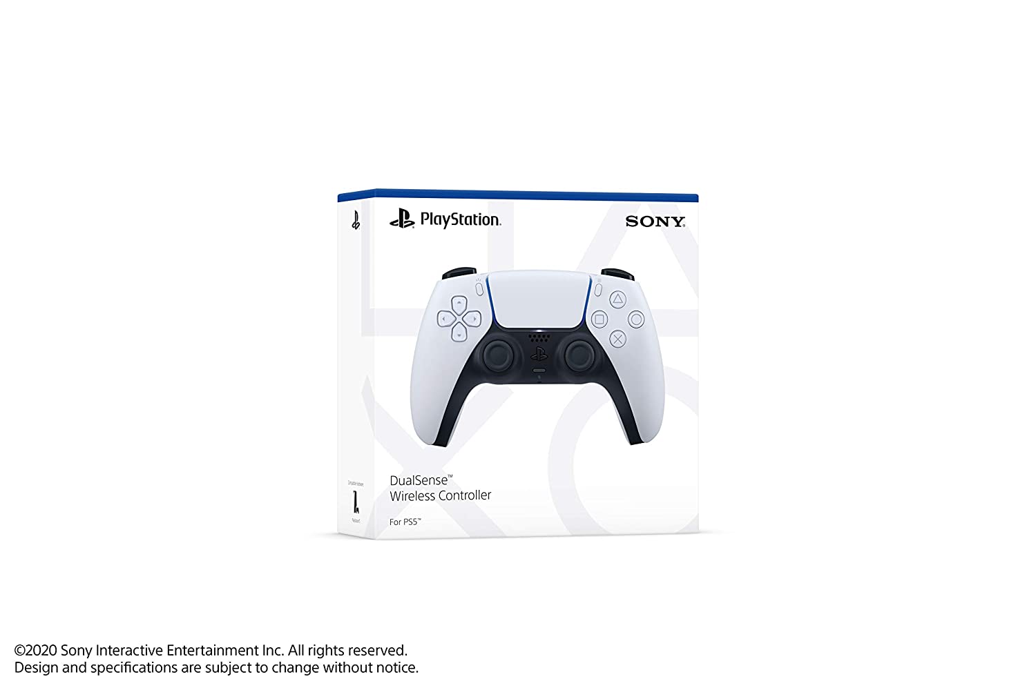PS5 DualSense Wireless Controller - White-35444 PS5 DualSense Wireless Controller - White-35444