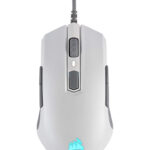 CORSAIR M55 RGB PRO AMBIDEXTROUS MULTI-GRIP GAMING MOUSE - WHITE-0