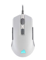 CORSAIR M55 RGB PRO AMBIDEXTROUS MULTI-GRIP GAMING MOUSE - WHITE-0