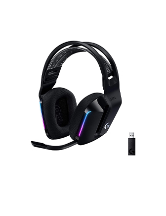 LOGITECH G733 LIGHTSPEED WIRELESS RGB GAMING HEADSET - BLACK-0