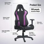 COOLER MASTER CALIBER R1 GAMING CHAIR - PURPLE 23553-35216