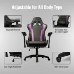 COOLER MASTER CALIBER R1 GAMING CHAIR - PURPLE 23553-35218