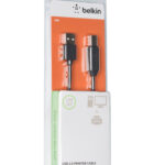 BELKIN USB 2.0 PREMIUM PRINTER CABLE 1.8M-0