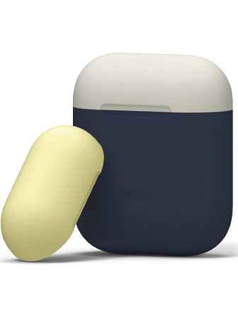 ELAGO AIRPODS DUO CASE BODY JEAN IDIGO TOP CLASSIC WHITE-YELLOW-0