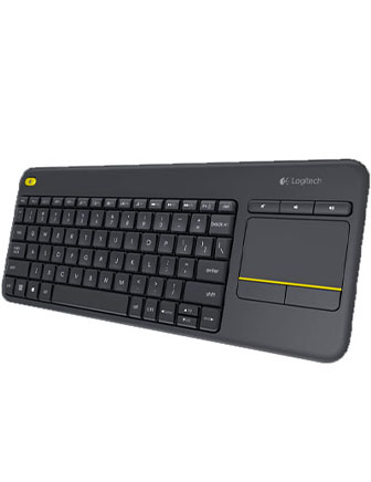 LOGITECH WIRELESS TOUCH KEYBOARD K400 PIUS WITH ARABIC-0
