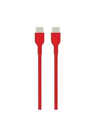 PROMATE POWERBEAM-CC USB-C TO USB-C DATA&CHARGE CABLE 60WATTS 120CM - RED-0