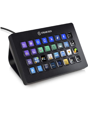 Elgato Stream Deck XL - Advanced Stream Control with 32 customizable LCD Keys-0