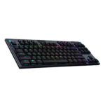 Logitech G915 TKL Ten Keyless Light Speed Wireless RGB Mechanical Gaming Keyboard - Clicky-0