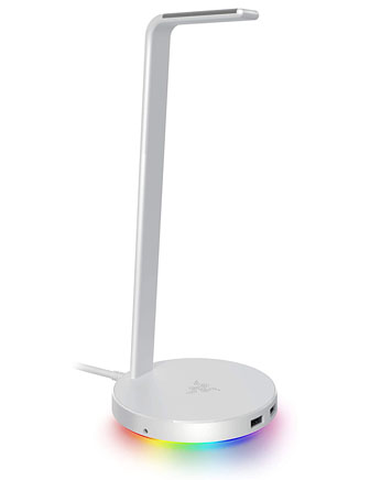 Razer Base Station V2 USB Hub Headset Stand With Chroma RGB - Mercury-0