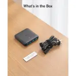 Anker PowerPort Atom lll 65W Slim Charger with 2 USB-C Power iQ 3.0 and 2 USB-A Ports - Black-116522