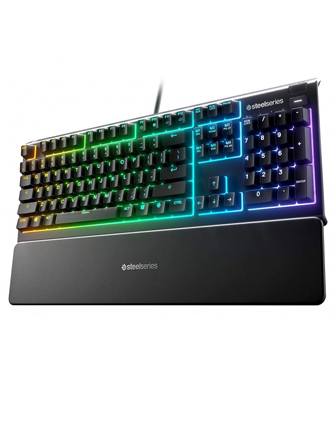 SteelSeries - Apex 3 Hybird RGB Mechanical Gaming Keyboard-0