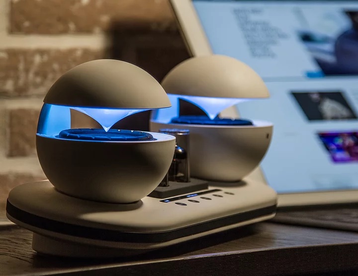 Centracool Moonlight Speaker – White-42925 Centracool Moonlight Speaker – White-42925