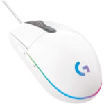 Logitech G203 LIGHTSYNC Gaming Mouse - White-0
