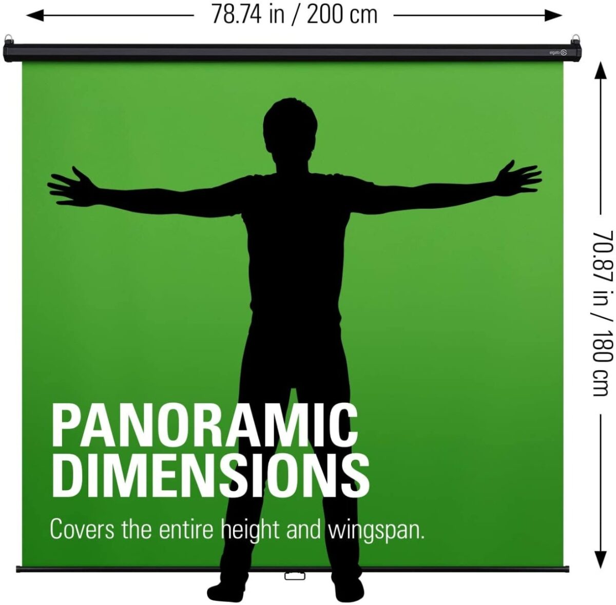 Elgato Green Screen MT Mountable Chroma Key Panel-42592