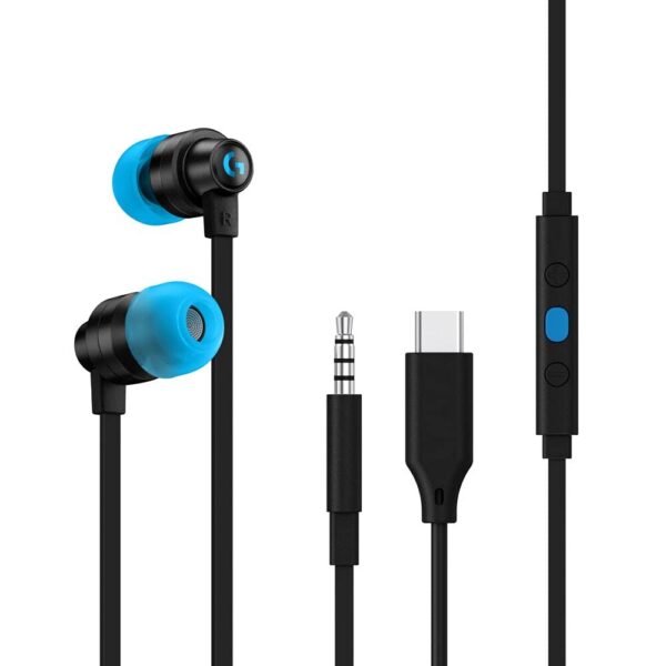 Logitech G333 Gaming Earphones - Black-0