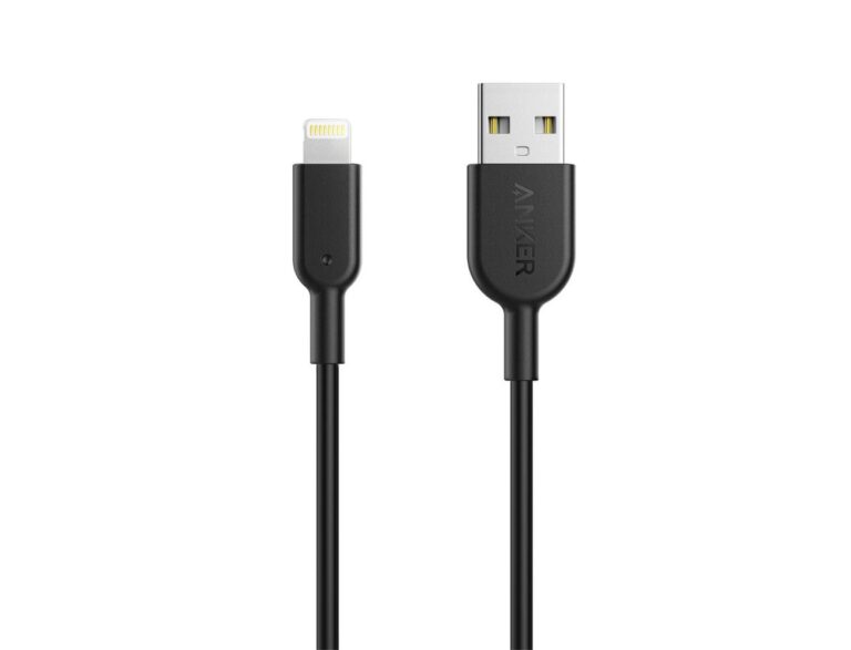 Anker Powerline II USB-A to Lightning Cable (1.8m/6ft) - Black-0