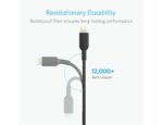 Anker Powerline II USB-A to Lightning Cable (0.9/3ft) - Black-45506