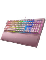 Razer BlackWidow V3 Mechanical Wired Gaming Keyboard (Green Switch), US Layout - Quartz-44374