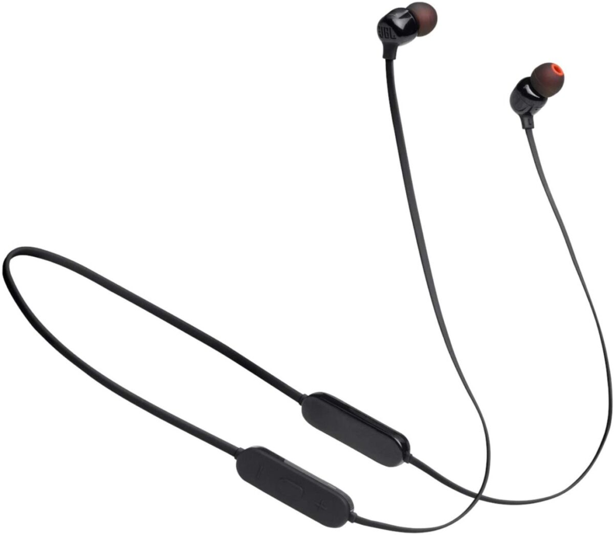 JBL T125BT Wireless In-ear Pure Bass Headphones - Black-0