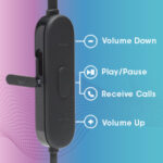 JBL T125BT Wireless In-ear Pure Bass Headphones - White-45950