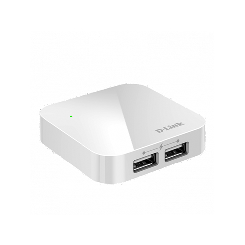 D-Link (DUB-H4) 4-Port USB 2.0 Hub - White-0