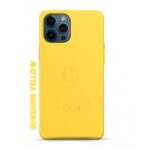 Goui Magnetic iPhone Cover For 12&12 Pro - Sunshine Yellow-0