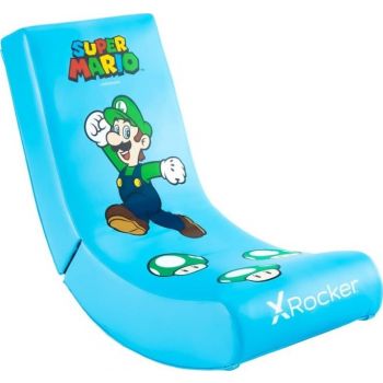 X-Rocker Video Rocker Super Mario All-Star Luigi Gaming Chair-0