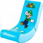 X-Rocker Video Rocker Super Mario All-Star Luigi Gaming Chair-47307